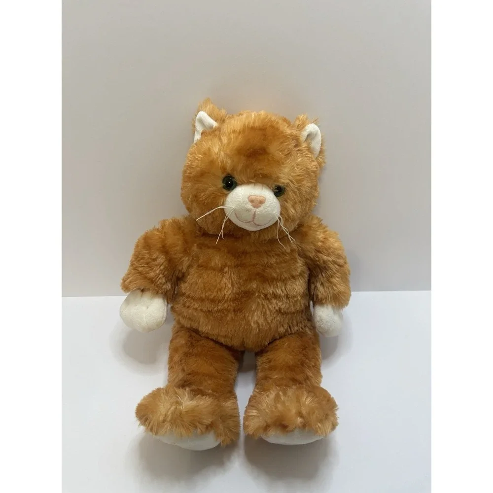 Vintage Build-A-Bear Workshop Orange‎ Striped Tabby Cat Plush